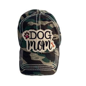 KBETHOS Dog Mom Camo Baseball Cap Adjustable Unisex‎ Casual Hat